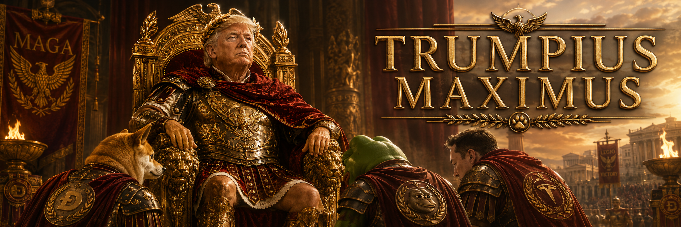 Join the Trumpius Maximus legion — America is Back